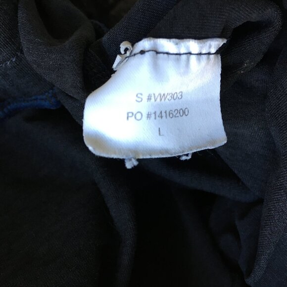 VUORI Black Blue Thread Pull On Drawstring Waist Loungewear Jogger Pant - Picture 2 of 10